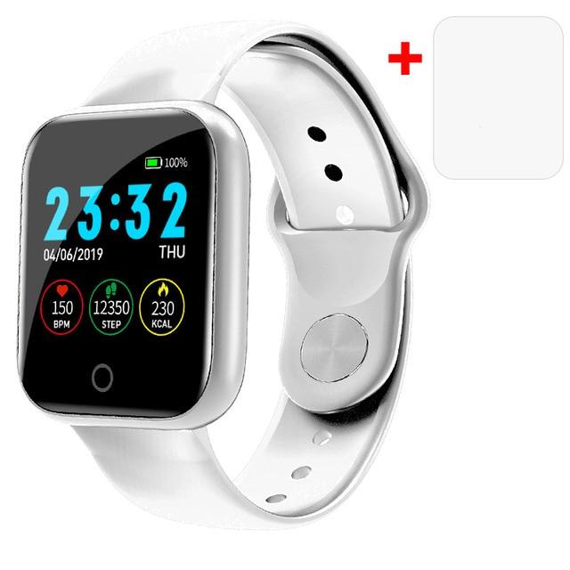 LEMDIOE Women Smart Watch Men Health Monitor Call Message Reminder Fitness Tracker Weather Display For Apple Watch Smartwatch