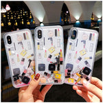 Luxury Makeups Perfume Quicksand Glitter Phone Case For iPhone 11 Pro MAX 6 6S 7 8 Plus case for iphone XS Max XR X XS cover