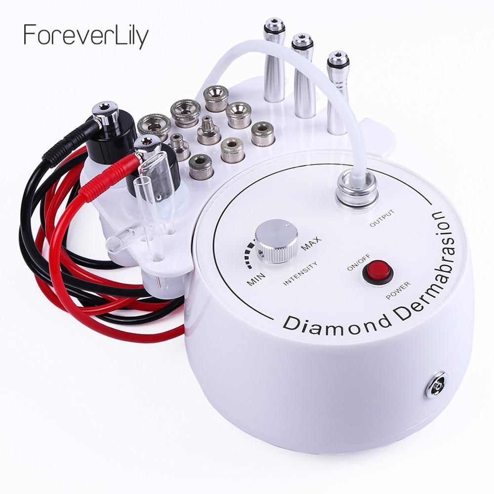 Foreverlily Diamond Microdermabrasion Dermabrasion Machine Water Spray Exfoliation Beauty Machine Wrinkle Face Peeling Machine