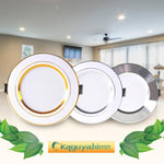 Downlight 3W 5W 9W 12W 15W 18W Spot led downlight AC 220V gold Silver White Ultra Thin Aluminum Round Recessed LED Spot Lighting