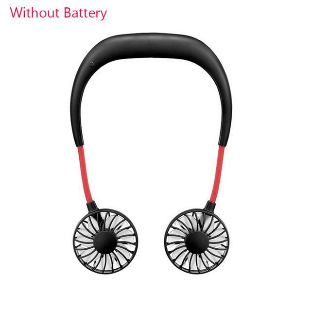 Portable Neckband Fan Usb Rechargeable