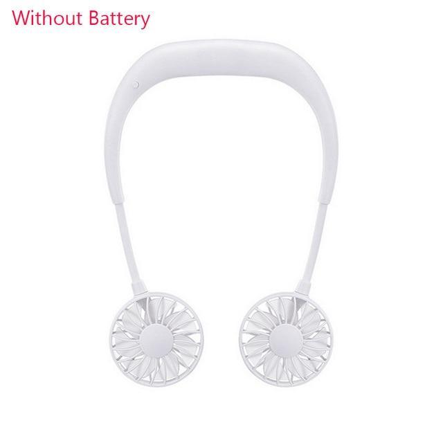 Portable Neckband Fan Usb Rechargeable