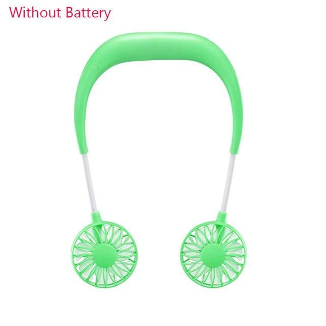 Portable Neckband Fan Usb Rechargeable