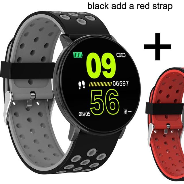 Smart Watch Men Blood Pressure Smart Clock Round Waterproof Smartwatch Women Sport Health Bracelet Watch Smart For Android Ios