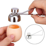 Hifuar Egg Scissors Stainless Steel Boiled Egg Topper Shell Cutter