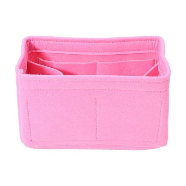 New Multifunction Women Felt Insert Bag Makeup Cosmetic Bags Travel Inner Purse Portable Handbag Storage Organizer Tote S/M/L