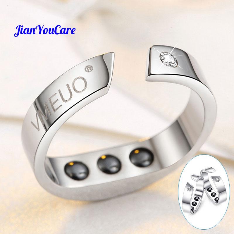 Anti Snore Ring Magnetic Therapy Acupressure Treatment Against Snoring Device Snore Stopper Finger Ring Sleeping Aid sleep help