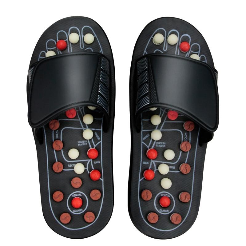 1 Pair Acupoint Foot Massage Shoes Massage Acupuncture Points Promote Blood Circulation Relieve Stress Relaxation Health Care