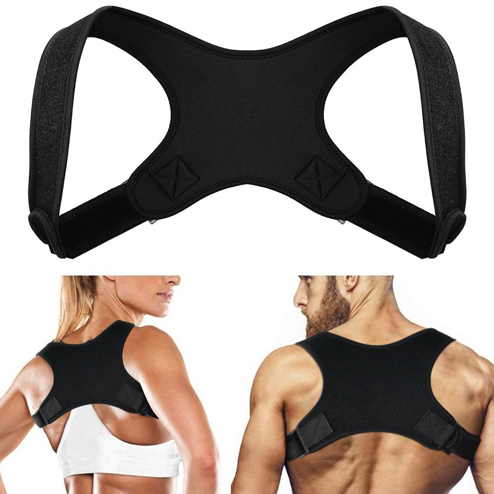 Adjustable Medical Back Posture Corrector Clavicle Spine Back Shoulder Lumbar Brace Support Belt Posture Correction Unisex