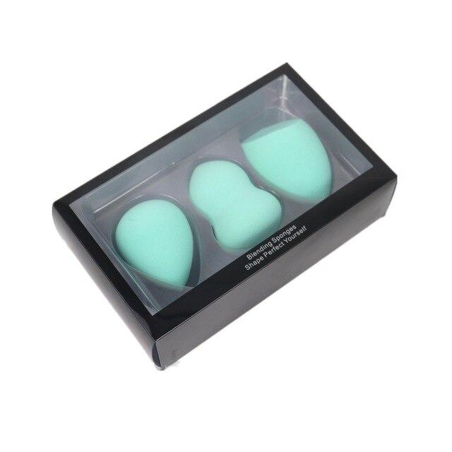 Makeup sponge blender puff 3pcs/box big size gourd water drop foundation mask cosmetics blending make up sponge puff.
