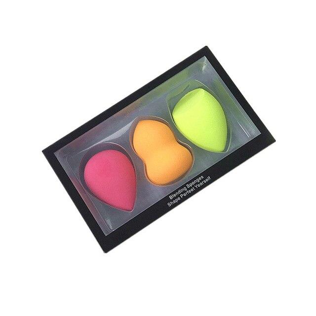 Makeup sponge blender puff 3pcs/box big size gourd water drop foundation mask cosmetics blending make up sponge puff.