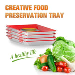 Creative Food Preservation Tray Reusable Wrap Seal