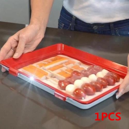 Creative Food Preservation Tray Reusable Wrap Seal