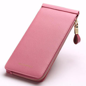 WilliamPolo New Product Long Wallet Multi-Card Holder Simple Large-Capacity Card Holder Women's Wallet Bank Card Holder P266