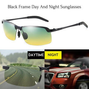 Photochromic Sunglasses Driving Men Polarized Sunglasses Chameleon Glasses Male Sun Glasses Day Night Vision Driver's Eyewear