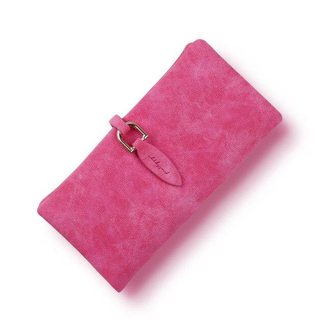 Latest Women leather Leaf Long Wallet Female Coin Purse Change Clasp Purse Money Bag Card Holders Womens Wallets And Purses