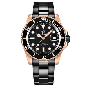 Rose Gold caesar fashion aaa mens Women japanese Quartz  Ladies Wrist man Watch Watches Top Brand Luxury Montre Wristwatch men