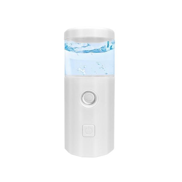 Portable Humidifier USB Rechargeable Face Nano Mist Sprayer Facial  Nebulizer Steamer Moisturizing Skin Care Beauty Instruments