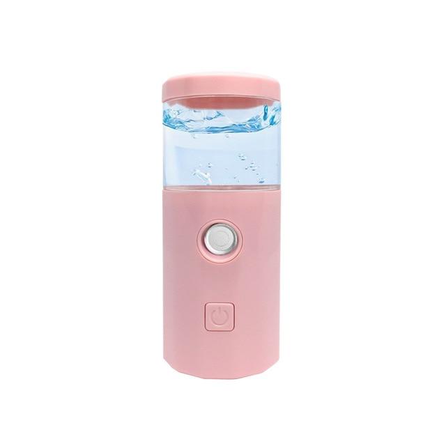 Portable Humidifier USB Rechargeable Face Nano Mist Sprayer Facial  Nebulizer Steamer Moisturizing Skin Care Beauty Instruments