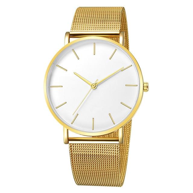 Luxury Women Watch Mesh Stainless Steel Bracelet Casual Quartz Wrist Watch Women Watches Clock reloj mujer relogio feminino