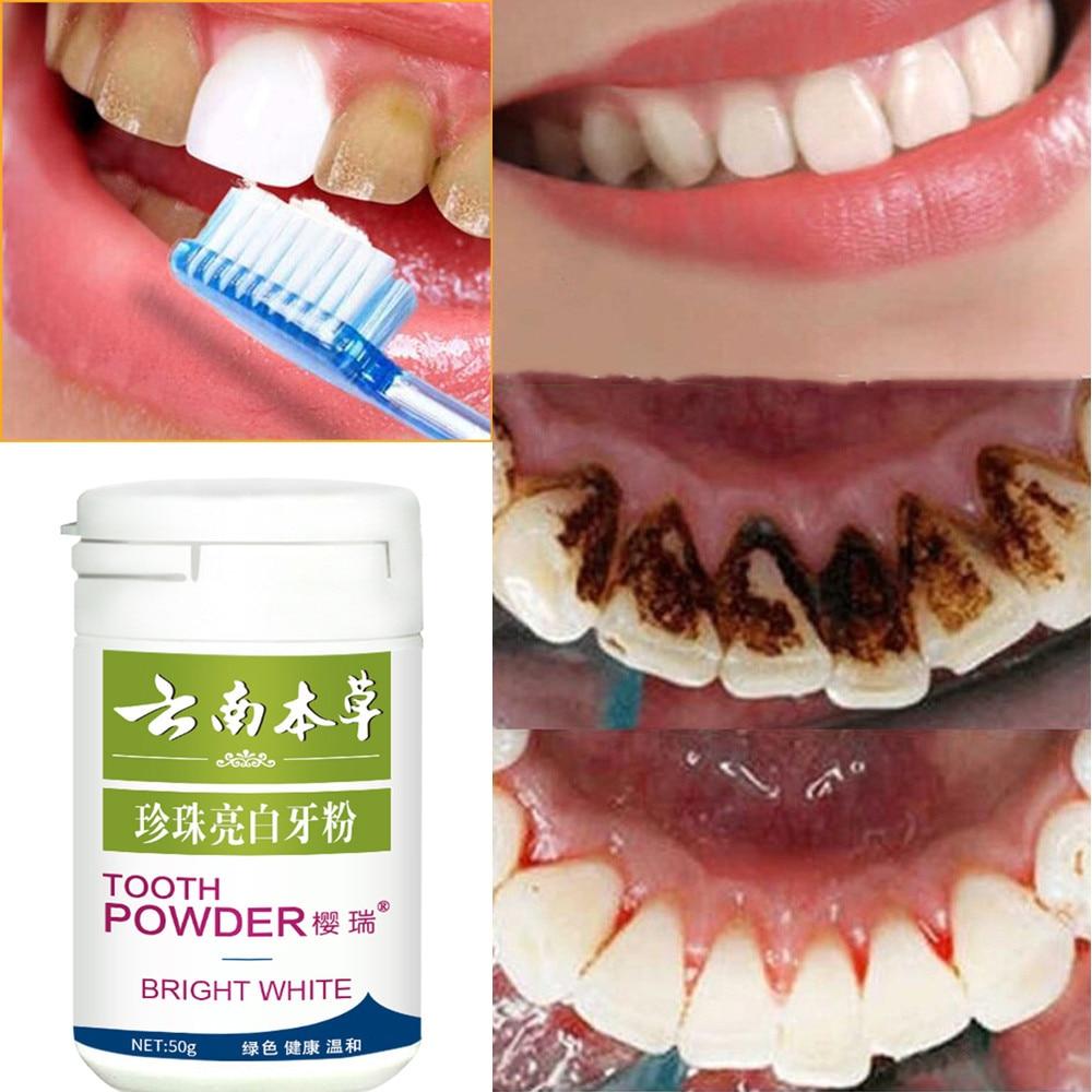 Whitening Teeth Care Remove Halitosis Plaque Dentifrice Cleaning Tooth Powder Powder Smoke Coffee Tea Stain Remove Herbal Paste