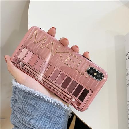 Makeup Eyeshadow Palette phone Case For iphone XS Max XR XS 11 11Pro Max for iphone 6 6s 7 8 plus soft silicone case cover