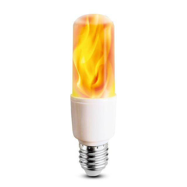 CHIZAO LED Dynamic flame effect light bulb Multiple mode Creative corn lamp Decorative lights For bar hotel restaurant party E27