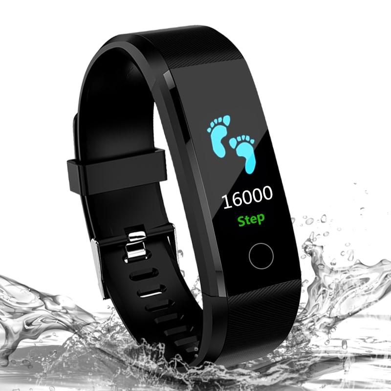 Heart Rate Smart Bracelet Pressure Smart watch Band Fitness Tracker Pedometer Wristband for ios android men Sport Watch