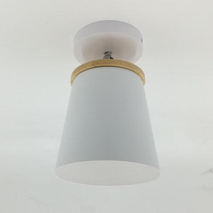 Modern Macarone Ceiling Lamp Aisle LED Lamp Creative Personality Simple Color Iron Home Room Lights