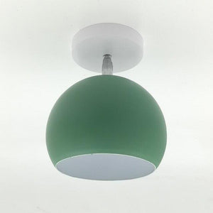 Modern Macarone Ceiling Lamp Aisle LED Lamp Creative Personality Simple Color Iron Home Room Lights