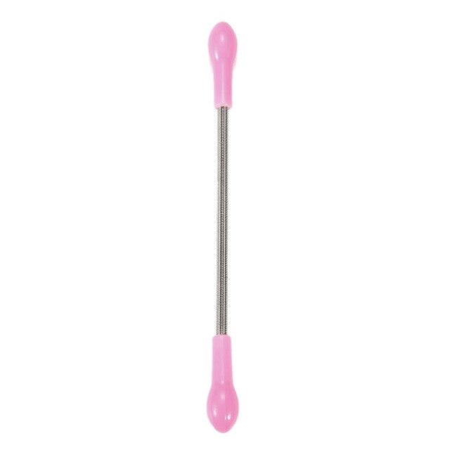 1pc Pink Spring Facial Hair Remover 19.2cm Stainless steel Epilator Stick Beauty Care Face Skin Smooth Hair Remove Tool