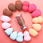 1 Pcs Super Soft Makeup Sponge Powder Puff Beauty Foundation Blending Dry&Wet Use Cosmetic Sponge Egg Free Shipping