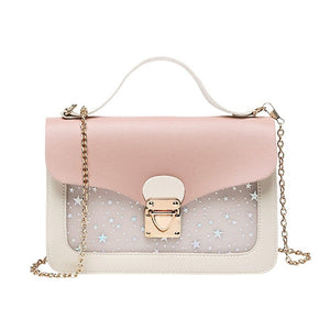 Women Mini Small Square Pack Shoulder Bag Fashion Star Sequin Designer Messenger Crossbody Bag Clutch Wallet Handbags Sac #YJ