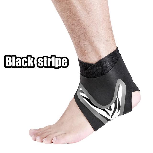 Adjustable Ankle Support Pad Ankle Sleeve Pressure Anti-Spinning Elastic Breathable Support for Basketball Heel Wrap Sleeve 9