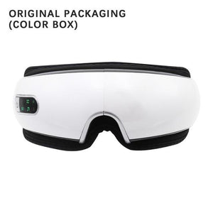 Airbag Vibration Eye Massager 4D Smart Eye Care Instrument Hot Compress Bluetooth Eye Fatigue Massage Glasses Therapy Glasses