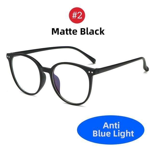 2020 Trends Office Anti Blue Light Oversized Glasses Computer Women Blue Blocking Gaming Big Size Men Eyeglasses Frame