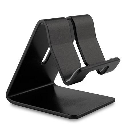 IKSNAIL Mobile Phone Holder Stand Aluminium Alloy Metal Tablet Desk Holders & Stands for iPhone X/8/7/6 Plus Samsung Phone/ipad