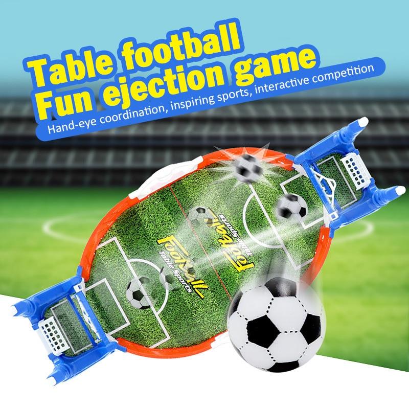 Mini Table Top Football Shoot Game Board Match Kit Indoor Tabletop Soccer Toys Children Have Fun At Home PortableTable Games