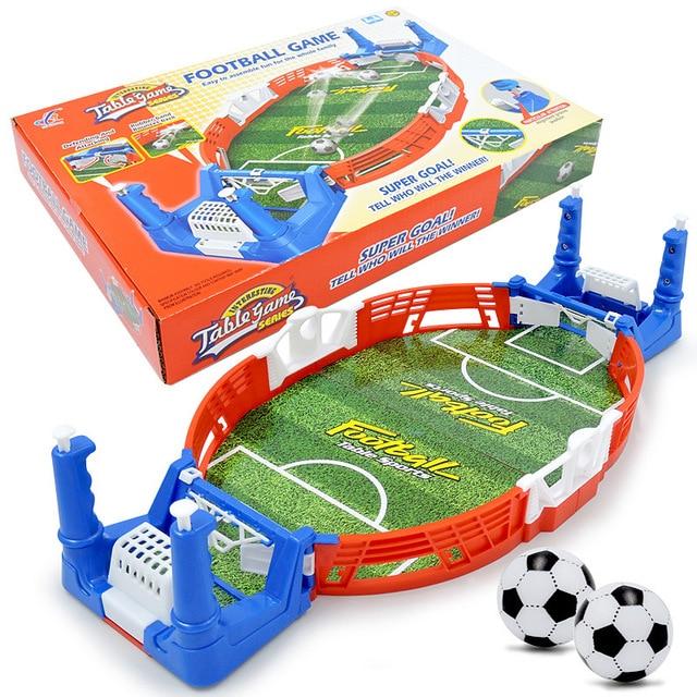 Mini Table Top Football Shoot Game Board Match Kit Indoor Tabletop Soccer Toys Children Have Fun At Home PortableTable Games