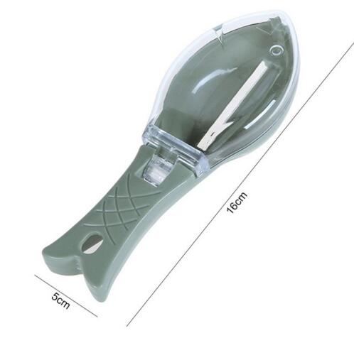 Fish Skin Brush Scraping Fishing Scale Brush Graters Fast Remove Fish knife Cleaning Peeler Scaler Scraper mutfak malzemeleri