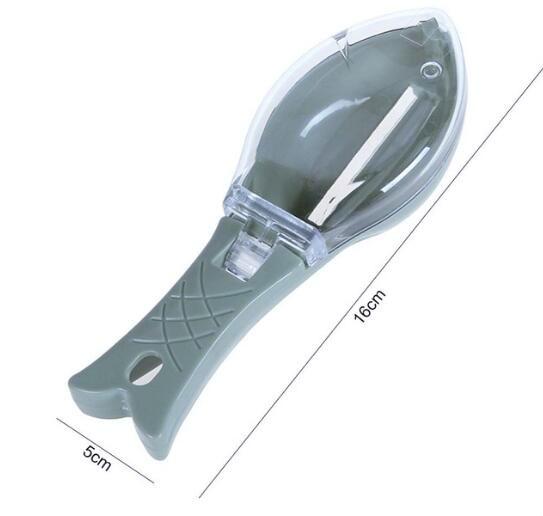 Fish Skin Brush Scraping Fishing Scale Brush Graters Fast Remove Fish knife Cleaning Peeler Scaler Scraper mutfak malzemeleri