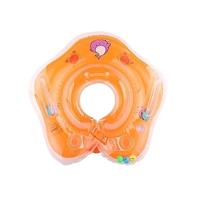 Thicken 0-2 Years Old Baby Swimming Neck Trumpet Children's Floating Ring Infant Swimming Ring Swimming Pool Accessories