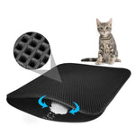 Waterproof Pet Cat Litter Mat Double Layer Litter Cat Bed Pads Trapping Pets Litter Box Mat Pet Product Bed For Cats House Clean