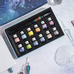 Crystal Starry Sky Glass Ink Pen Glass Dip Pen For Writing Fountain Pen Set Gift