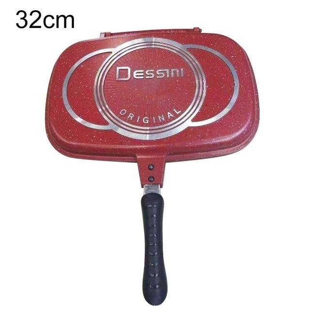 Die Casting Double Sided Fry Pan Grill Pan Multifunctional non-stick pan frying pan for kitchen