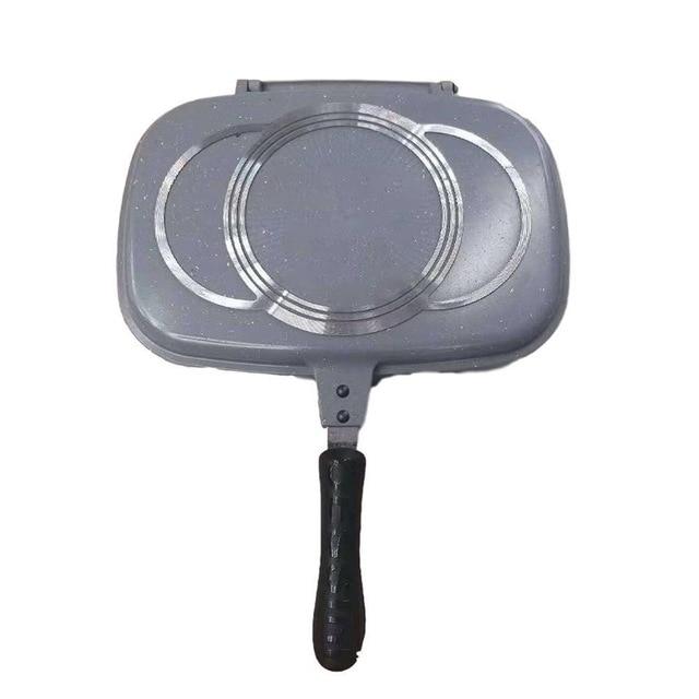 Die Casting Double Sided Fry Pan Grill Pan Multifunctional non-stick pan frying pan for kitchen