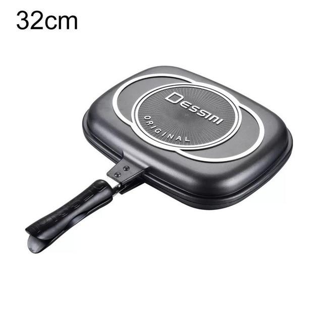 Die Casting Double Sided Fry Pan Grill Pan Multifunctional non-stick pan frying pan for kitchen