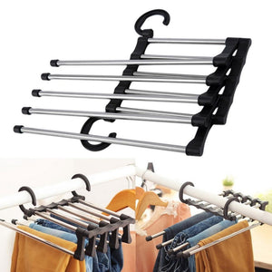 MultiFunctional Clothes Hangers Pants Storage Hangers Cloth Rack Multilayer Storage Cloth Hanger Closet Organizer