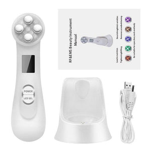 RF EMS LED Photon Light Therapy Beauty Device Anti Aging Face Lifting Tightening Eye Facial Skin Care Tools Dropshipping