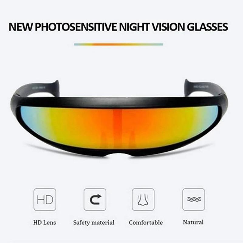 New Photosensitive Night Vision Glasses Driver Goggles Eyewear UV Protection Sunglasses Outdoor Travel Night Vision Goggles